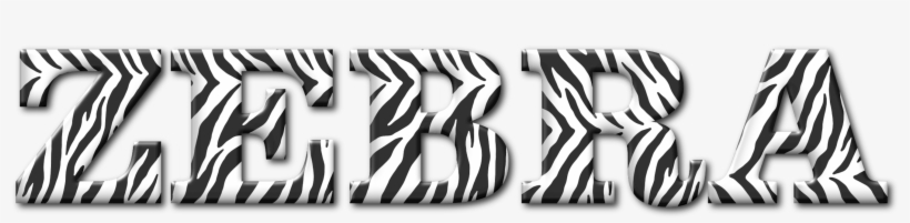Zebra Typography Logo Brand Computer Icons - Icon, transparent png #3794868