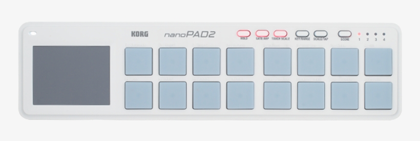 Korg Nanopad 2 White, transparent png #3794870