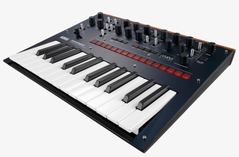 Korg Monologue - Korg Monologue Analogue Synthesizer, Blue, transparent png #3795162