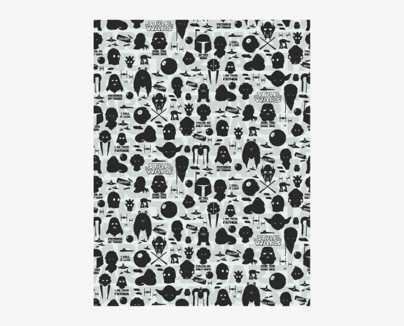 You - Star Wars Pattern Clipart, transparent png #3795256