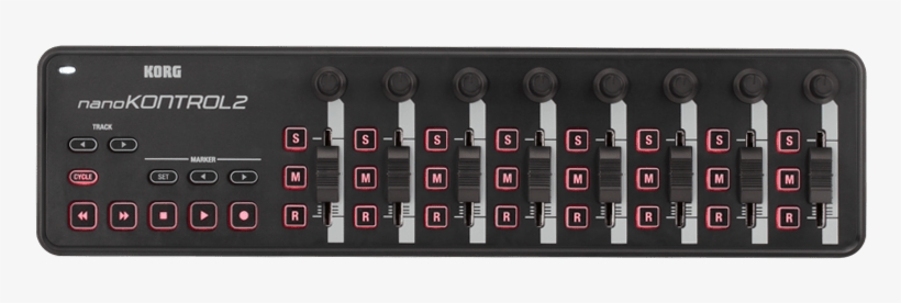 Korg Nanokontrol2 And Max - Korg Nanokontrol 2 Black, transparent png #3795680