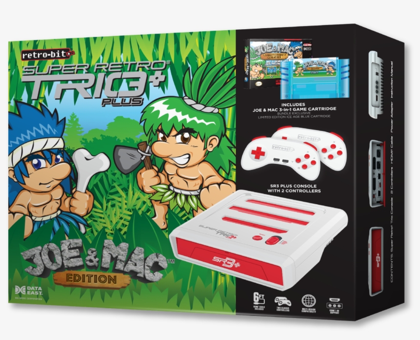 Super Retro Trio Plus Joe Mac Limited Edition Ice Age - Joe & Mac, transparent png #3795900