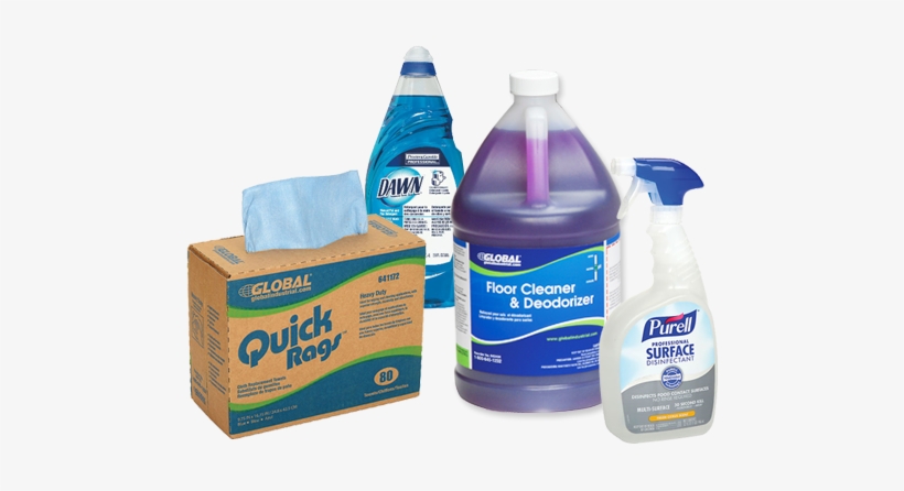 Cleaning Tools - Cascades F3833a1 Global Industrial Quick Rags Heavy, transparent png #3796353