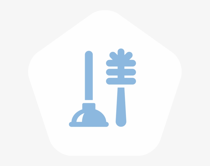 Facility Solutions - Cleaning Icons Bathroom, transparent png #3796369