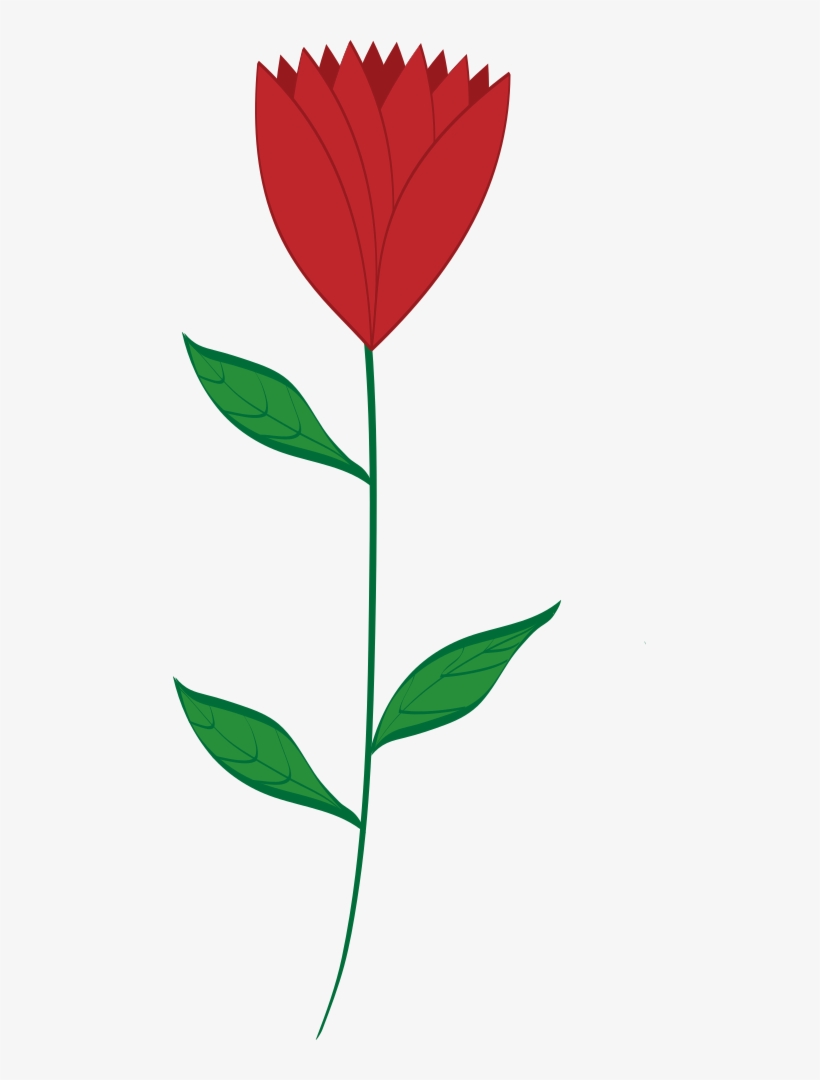 Red Tulip Clipart, transparent png #3796492
