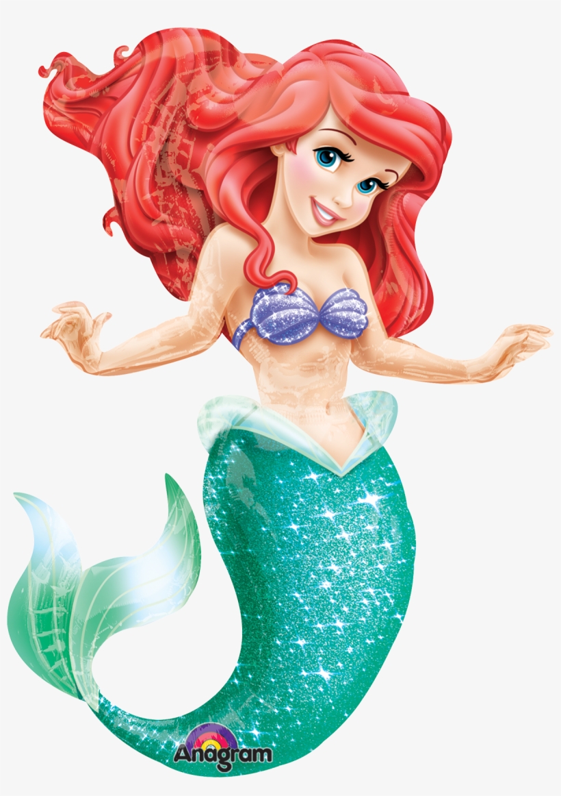 La Sirenita Caminante - Ariel The Little Mermaid, transparent png #3796569