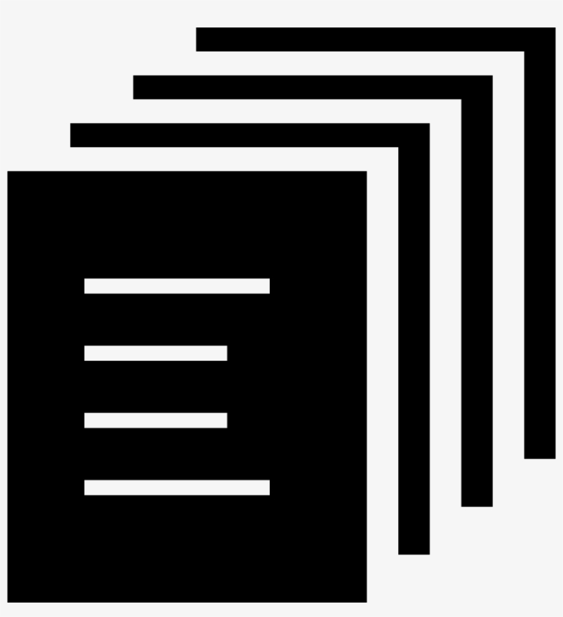 Multiple Files Stack Comments - Computer File, transparent png #3796676