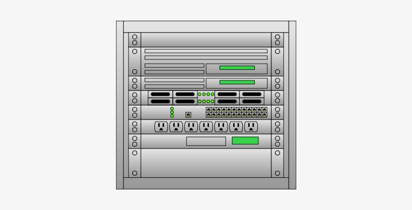 Rack Diagrams And More - 19-inch Rack - Free Transparent PNG Download ...
