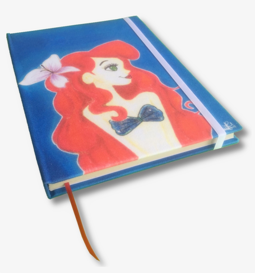 Cuaderno Liso Sirenita - Notebook, transparent png #3797302