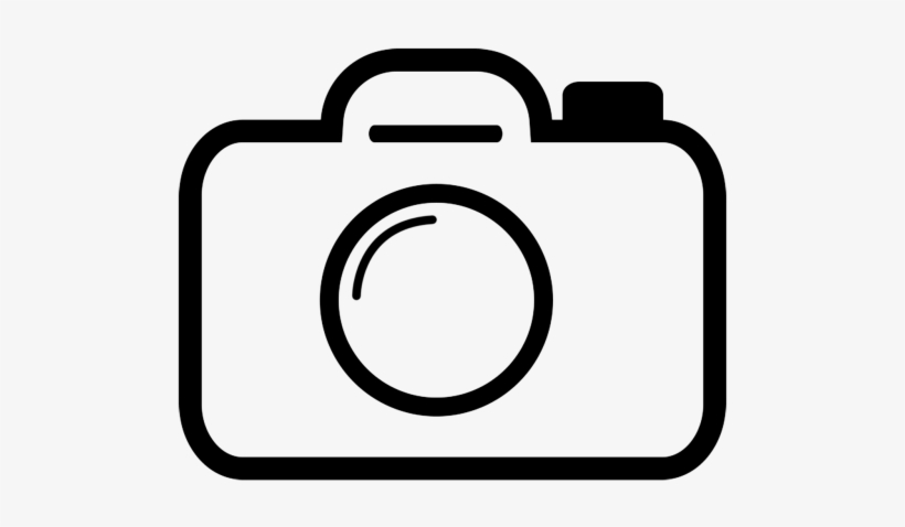 Camera,the - Logo Kamera Hitam Putih, transparent png #3797549