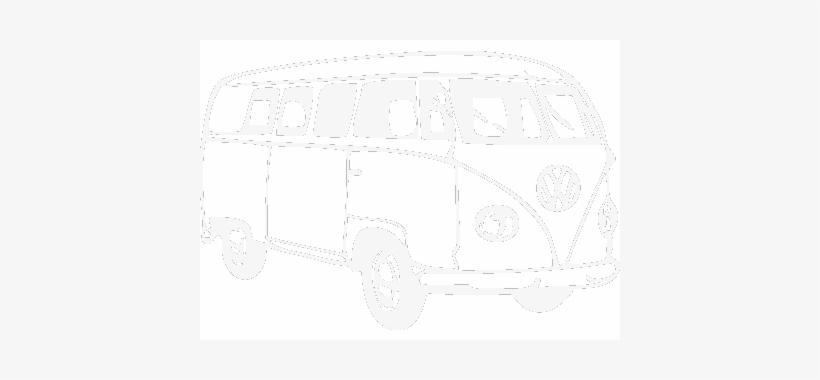 Vw Camper Wallstickers - Volkswagen Van Clipart, transparent png #3797983