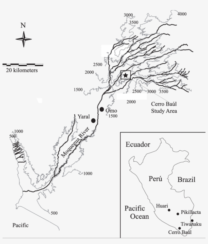 The Osmore Drainage, Peru - Diagram, transparent png #3798195