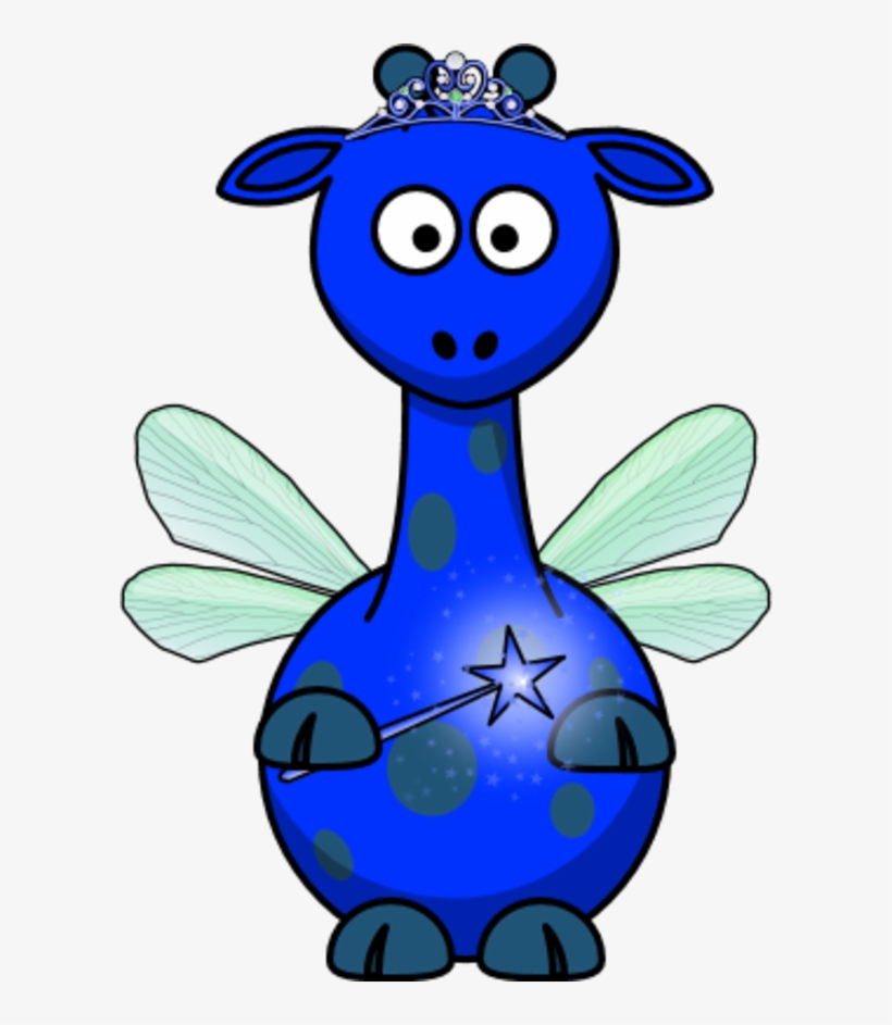 Giraffe As A Fairy - College Football, transparent png #3798266
