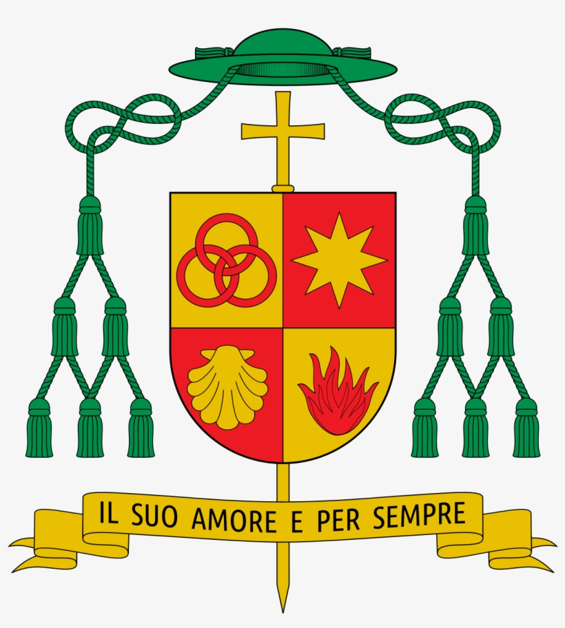 Coat Of Arms Of Paolo Urso - Coat Of Arms Bishop, transparent png #3798715