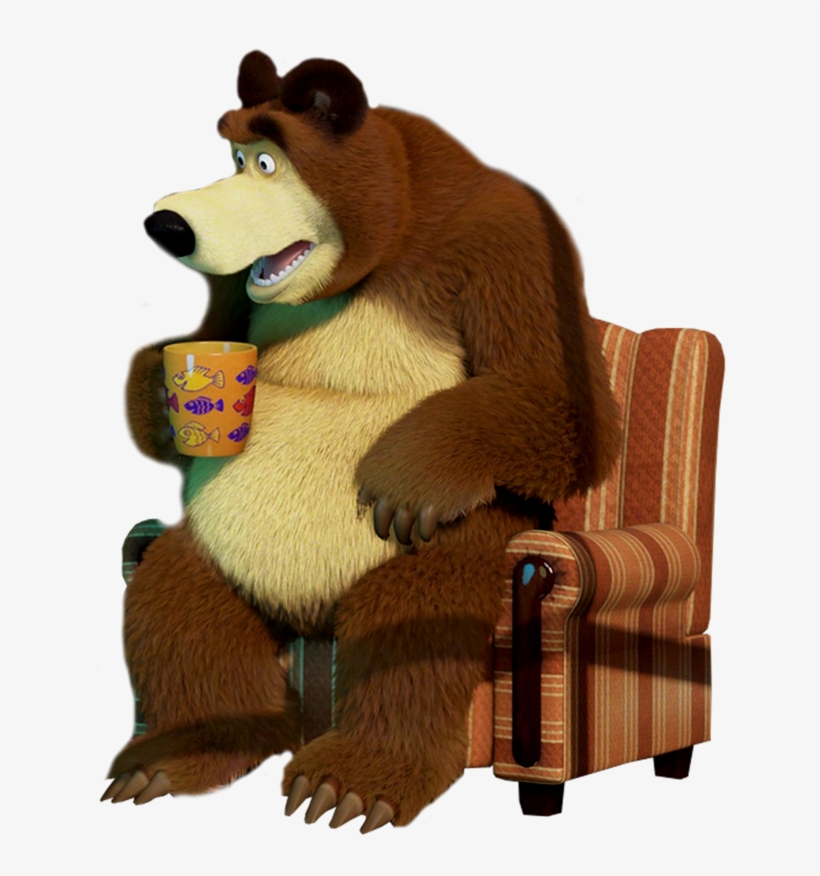 Tag Png Da Masha Eo Urso - Sillon De Masha Y El Oso, transparent png #3798816