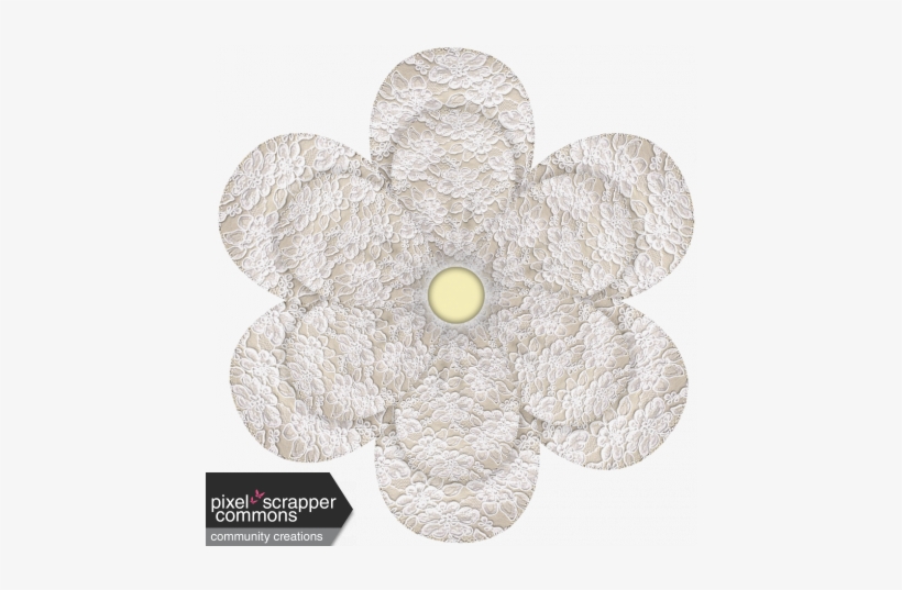 Sew Loved Flower - Vintage Floral Lace Shower Curtain, transparent png #3799059