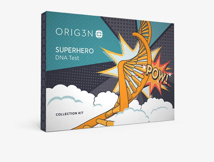 Superhero - Orig3n Dna Test - Superhero Test Kit, transparent png #3799258