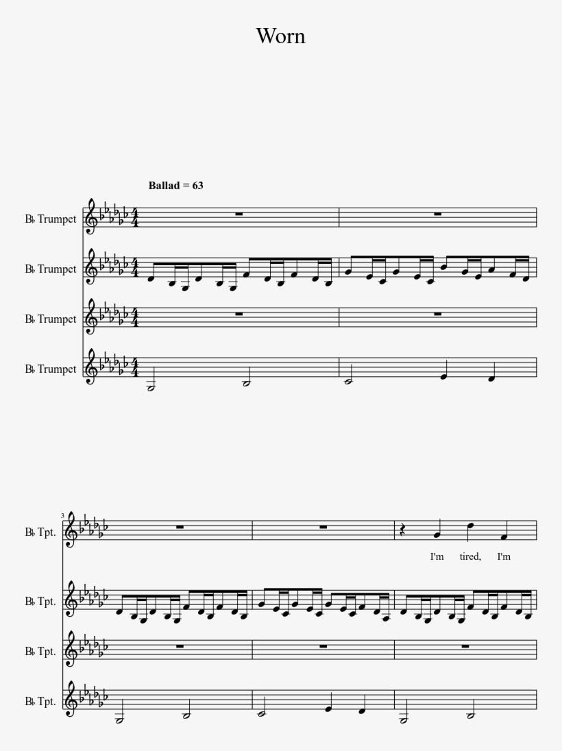 Worn Musescore - Jingle Bell Rock On Sax Alto, transparent png #3799287