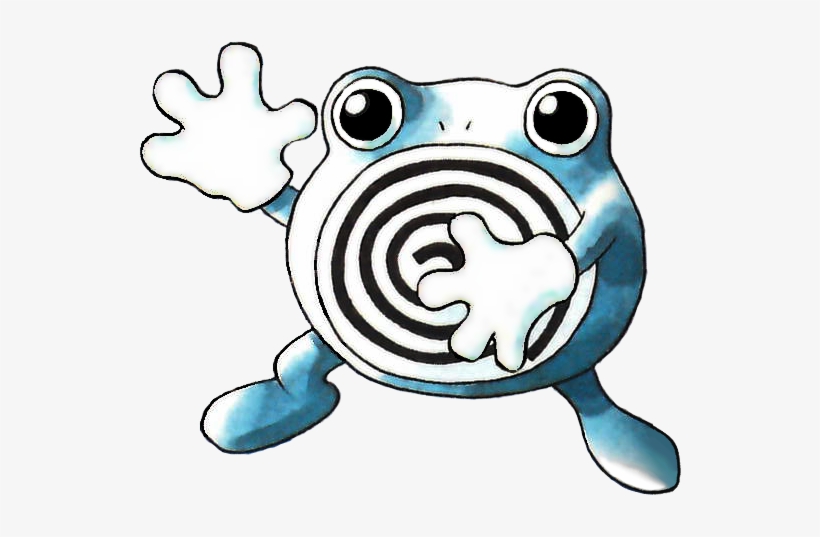 #061 Poliwhirl - Poliwhirl Gen 1 Sprite, transparent png #3799717