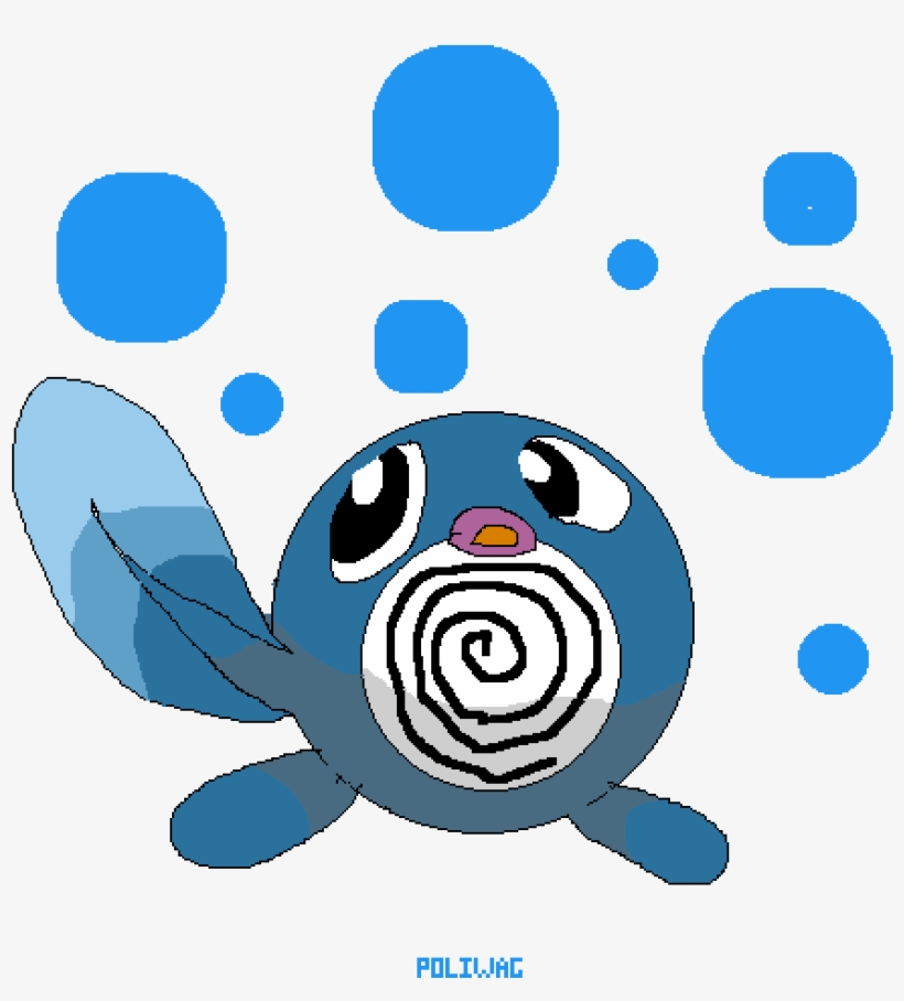 Pokemon Poliwag - Circle, transparent png #3799805