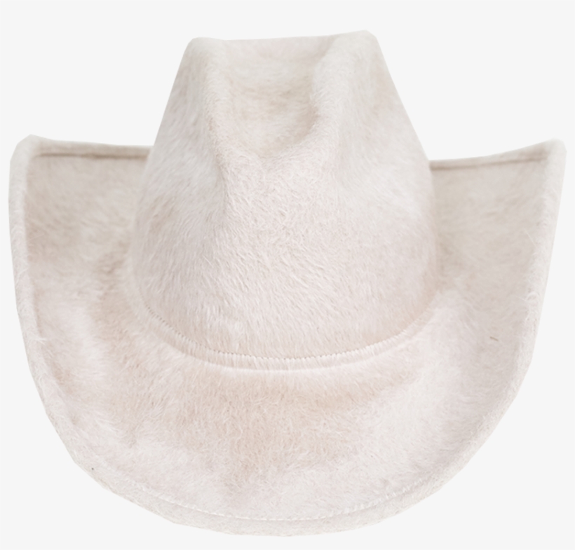 Cowboy Hat In Alabaster Long Hair Angora - Chair, transparent png #3799810
