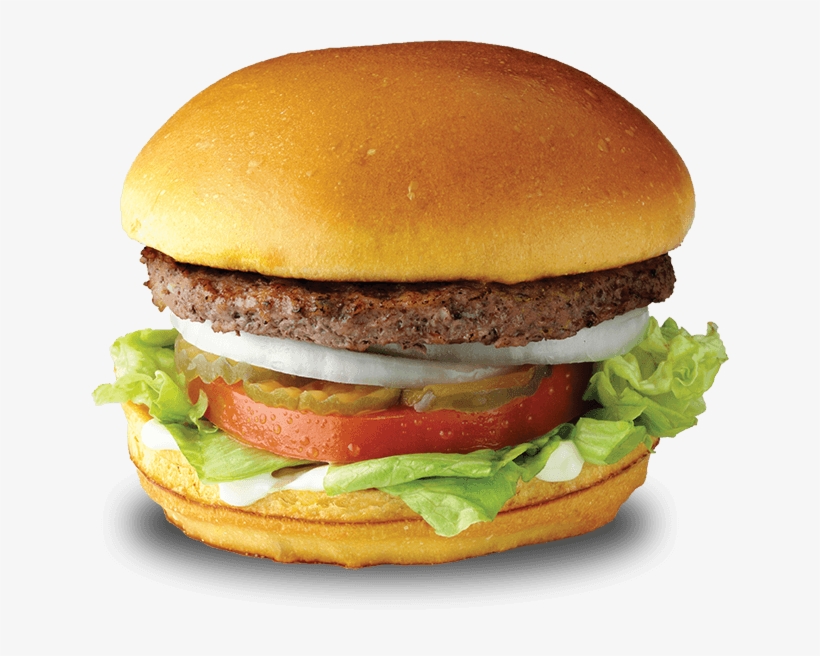 James Burger Cheeseburger With Lettuce Tomato And Onion Free