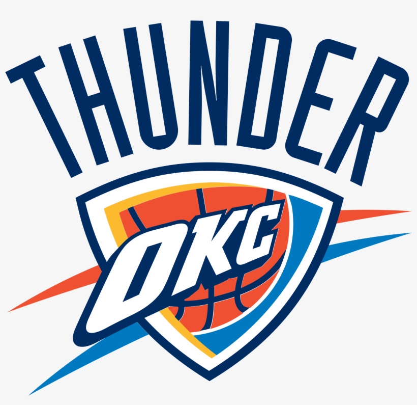 Oklahoma City Thunder Logo Transparent - Oklahoma City Thunder Logo Png, transparent png #380077