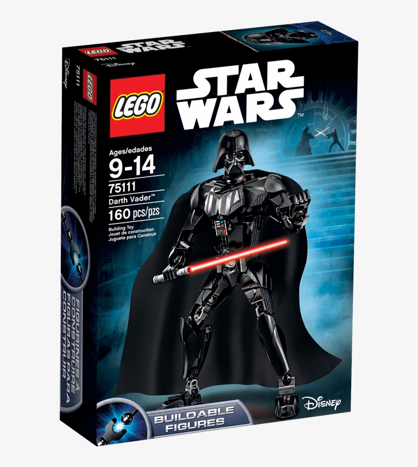 Darth Vader Clipart Round - Lego Star Wars Darth Vader, transparent png #380141