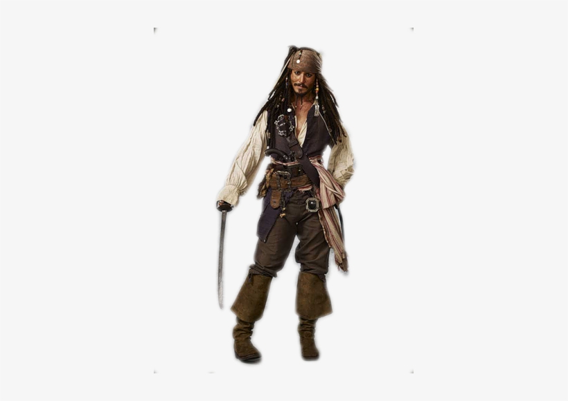 Share This Image - Disfraz De Jack Sparrow, transparent png #380735