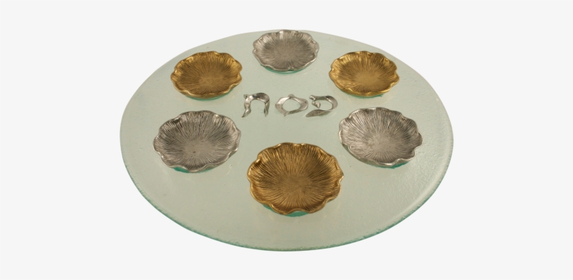 Contemporary Seder Plate - Ahuva Exquisite Contemporary Seder Plate, transparent png #380868