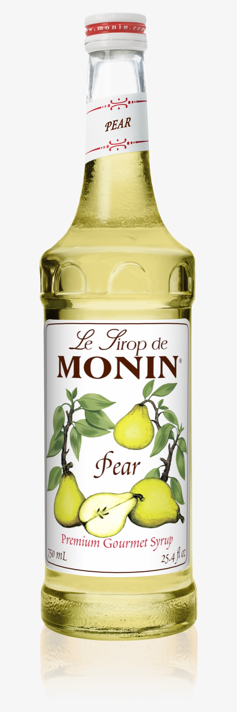 750 Ml Pear Syrup - Monin Vanilla Syrup, transparent png #381206