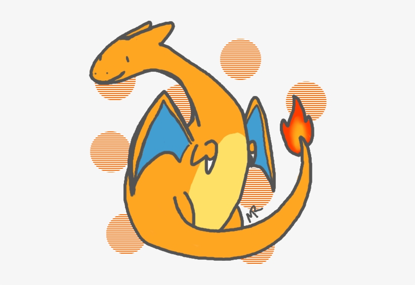 Charizard By Melissar1 - Gif, transparent png #381269