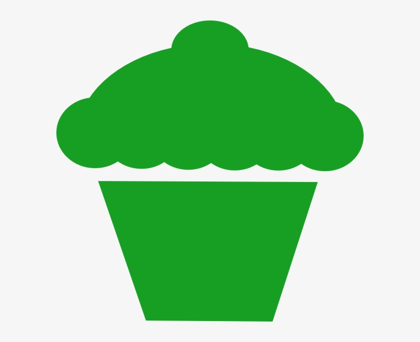 How To Set Use Green Cupcake Clipart, transparent png #381412