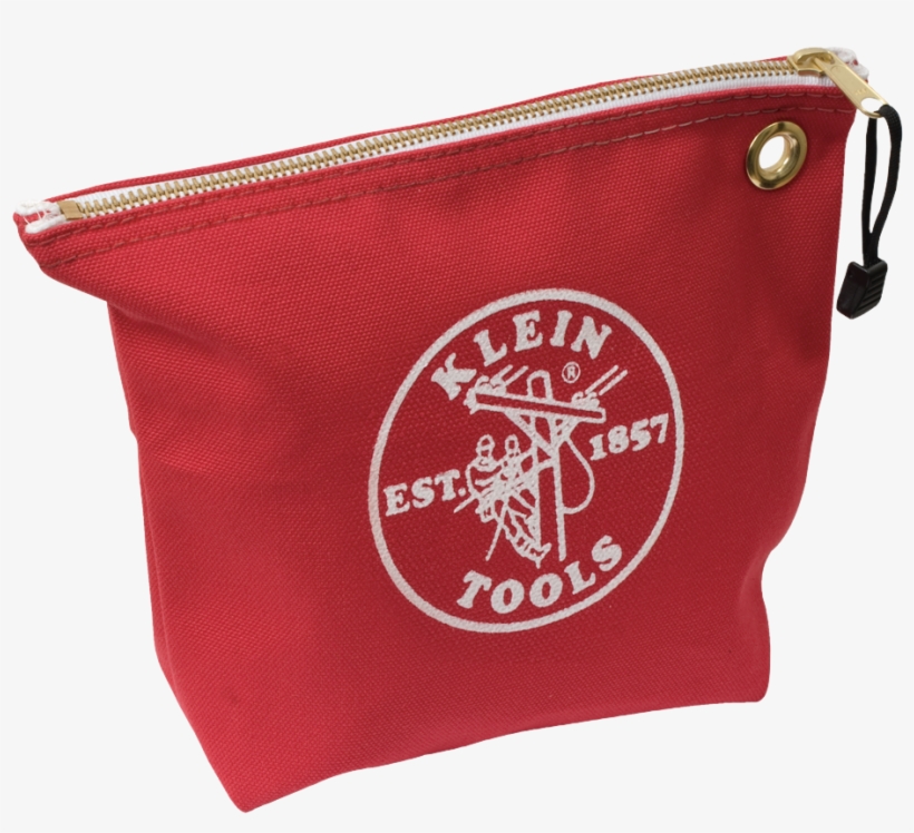 Png 5539red - Klein Tools 5539red Tool Bag,1 Pocket,10"x3-1/2"x8",red, transparent png #381669