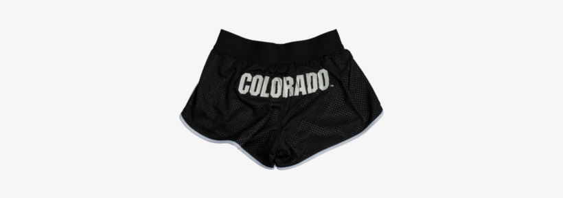 University Of Colorado Boulder Mesh Running Shorts - Katie Hnida, transparent png #381724