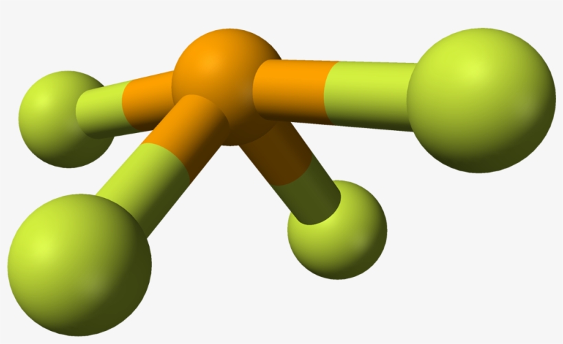 Selenium Tetrafluoride Gas 3d Balls - Seobr2, transparent png #381847