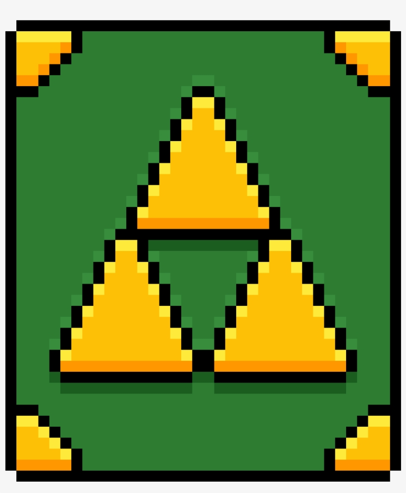 The Triforce - 8 Bit Lil Bub, transparent png #382016