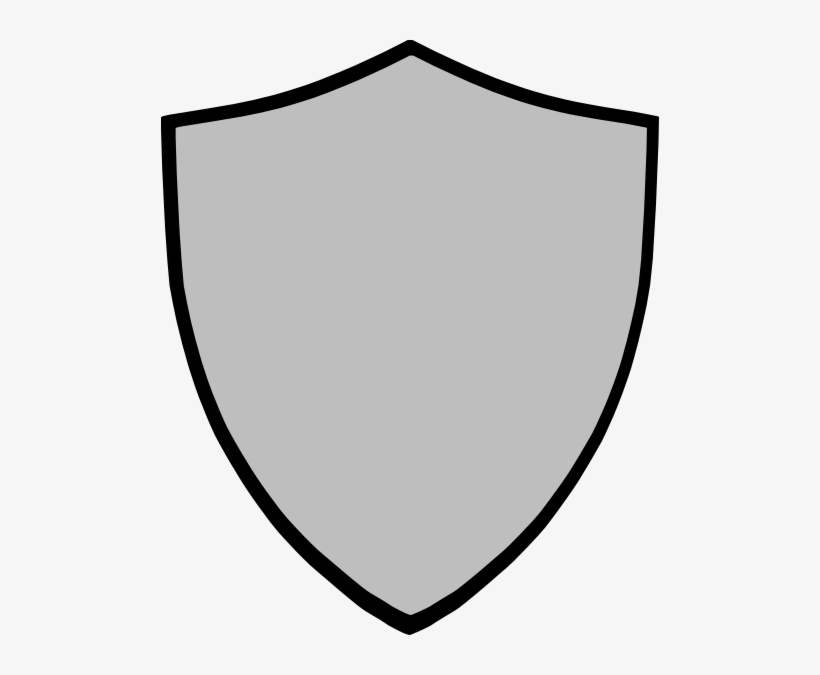 Small - Grey Shield Png, transparent png #382017