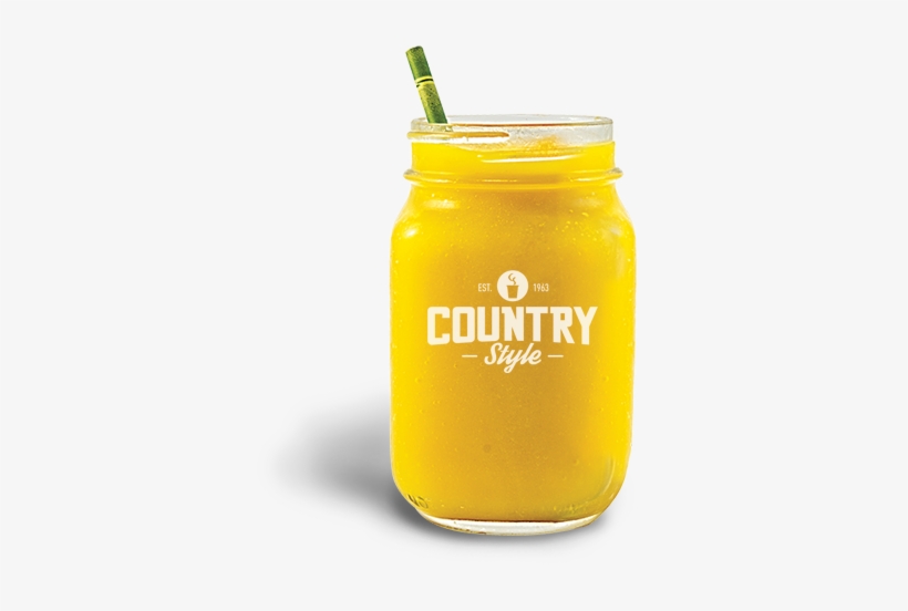 Mango Smoothie - Mango Shake Mason Jar, transparent png #382037