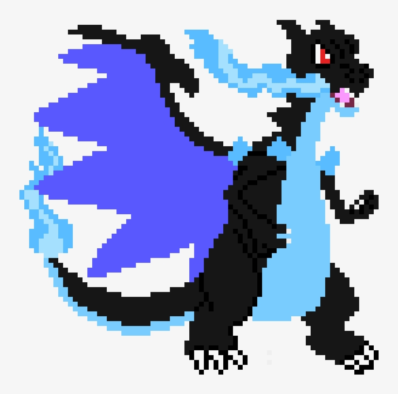 Mega Charizard X, transparent png #382372