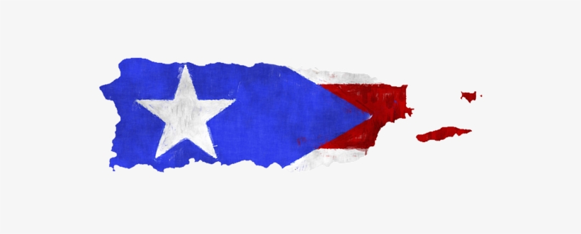 Click And Drag To Re-position The Image, If Desired - Puerto Rico Map Art, transparent png #382388