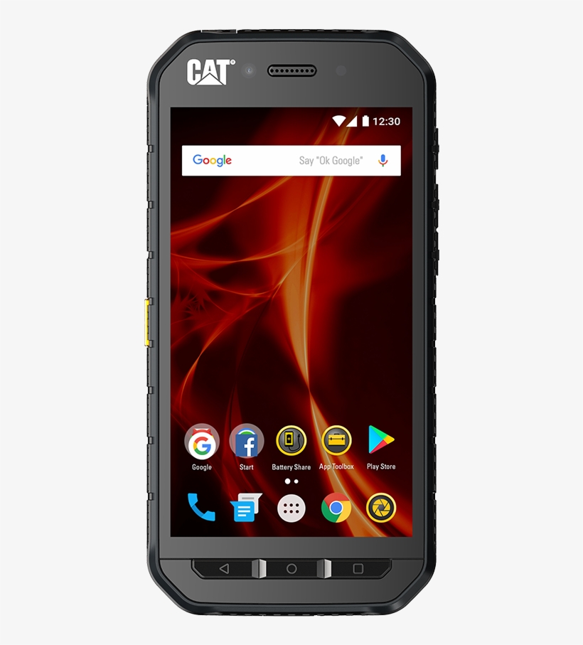 Cat S41 Rugged Dual-sim Smartphone (32gb, Black), transparent png #382499