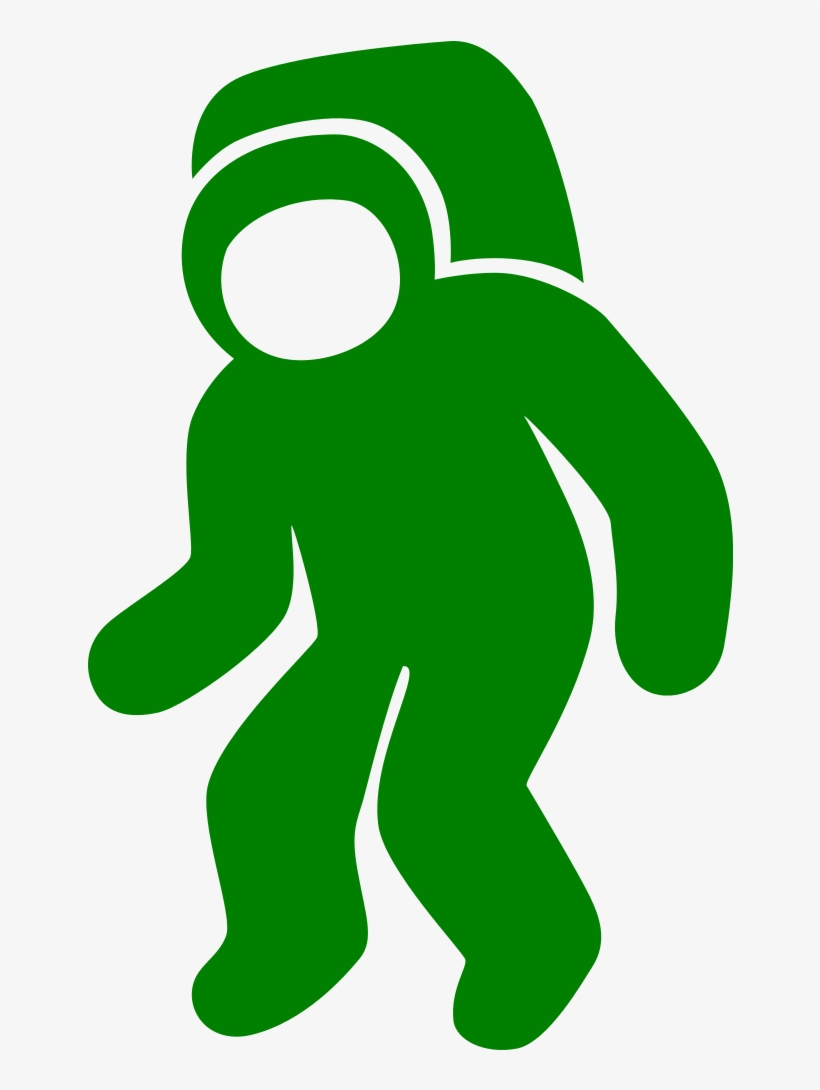 Astronaut Simplified Icon - Icon, transparent png #382673