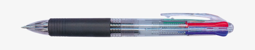 4 In 1 Multi-color Pen Clb1980 - Metal, transparent png #382675