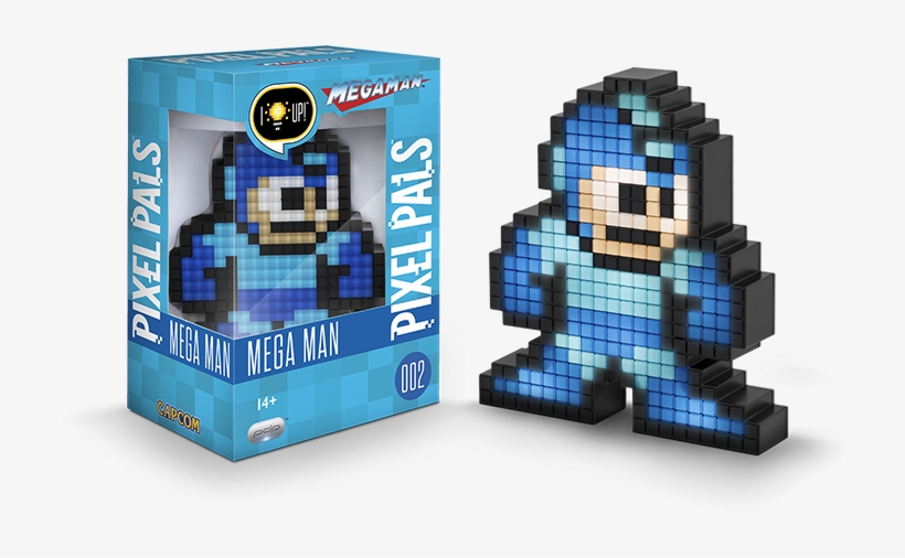 Mega Man - - Pixel Pals Capcom Mega Man, transparent png #382739