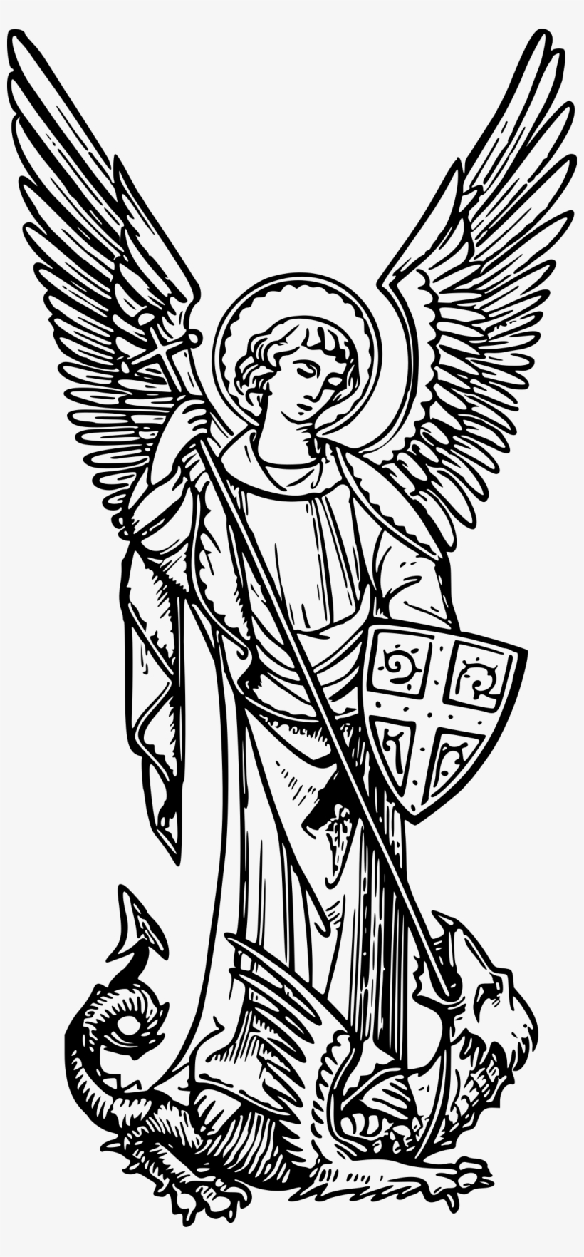 This Free Icons Png Design Of St Michael, transparent png #382755