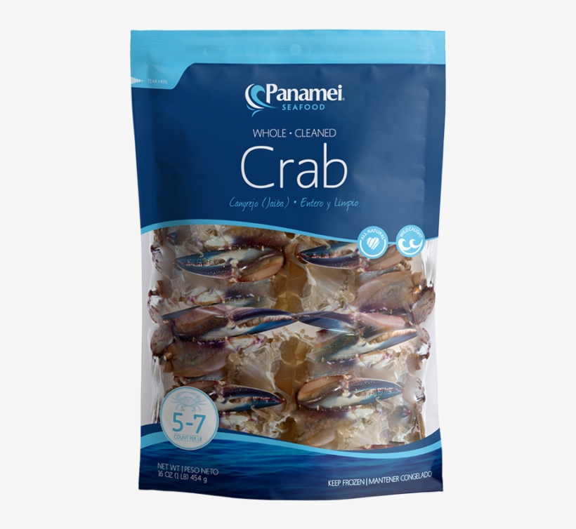 Zoom In - Crab - Seafood, transparent png #383193