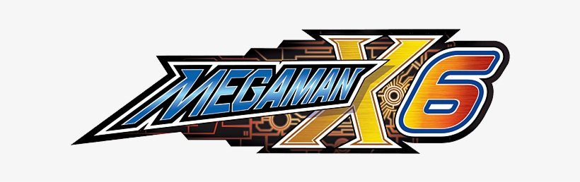 Logo Du Jeu - Megaman X 6 Title, transparent png #383229