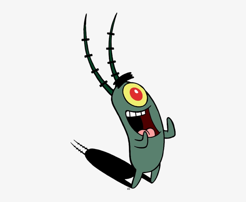 Spongebob Squarepants - Spongebob Plankton Png, transparent png #383305