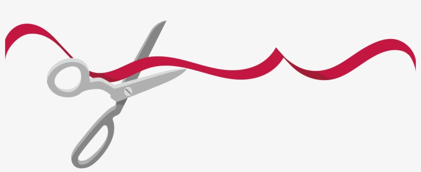 Red Ribbon Ribbon Cutting - Opening Ceremony, transparent png #383422